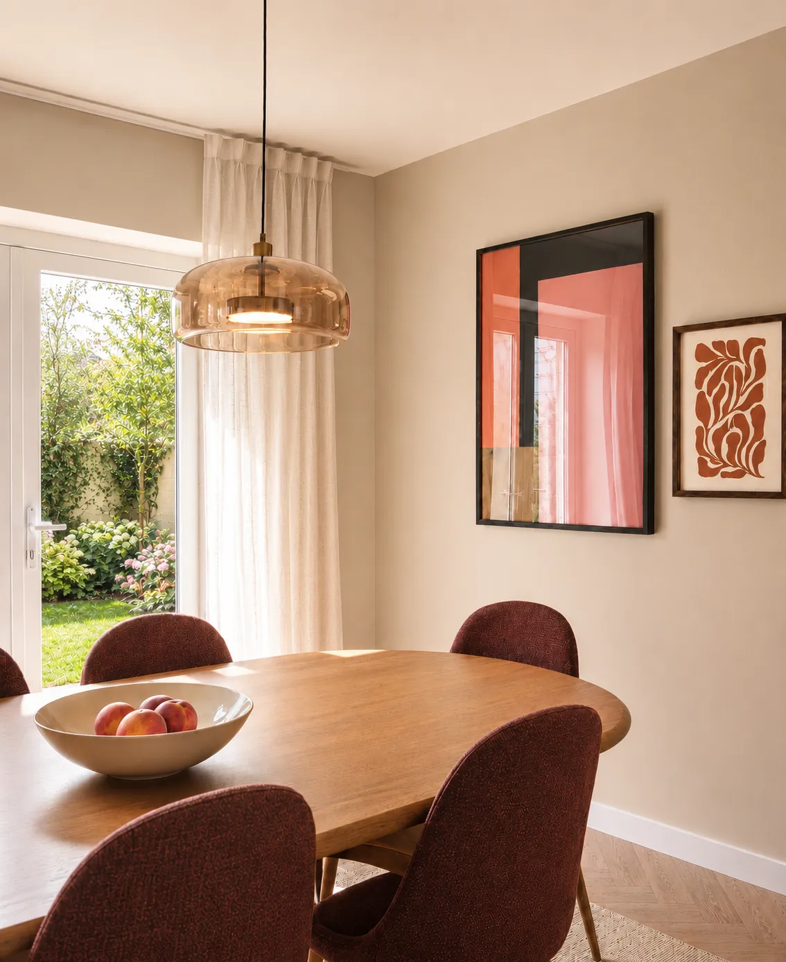 A dining space designed by Studio EB